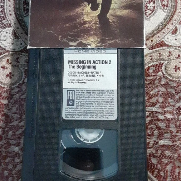 Chuck Norris MGM VHS tape - Picture 5 of 6